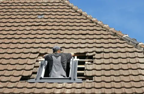 Pose de velux - La Londe